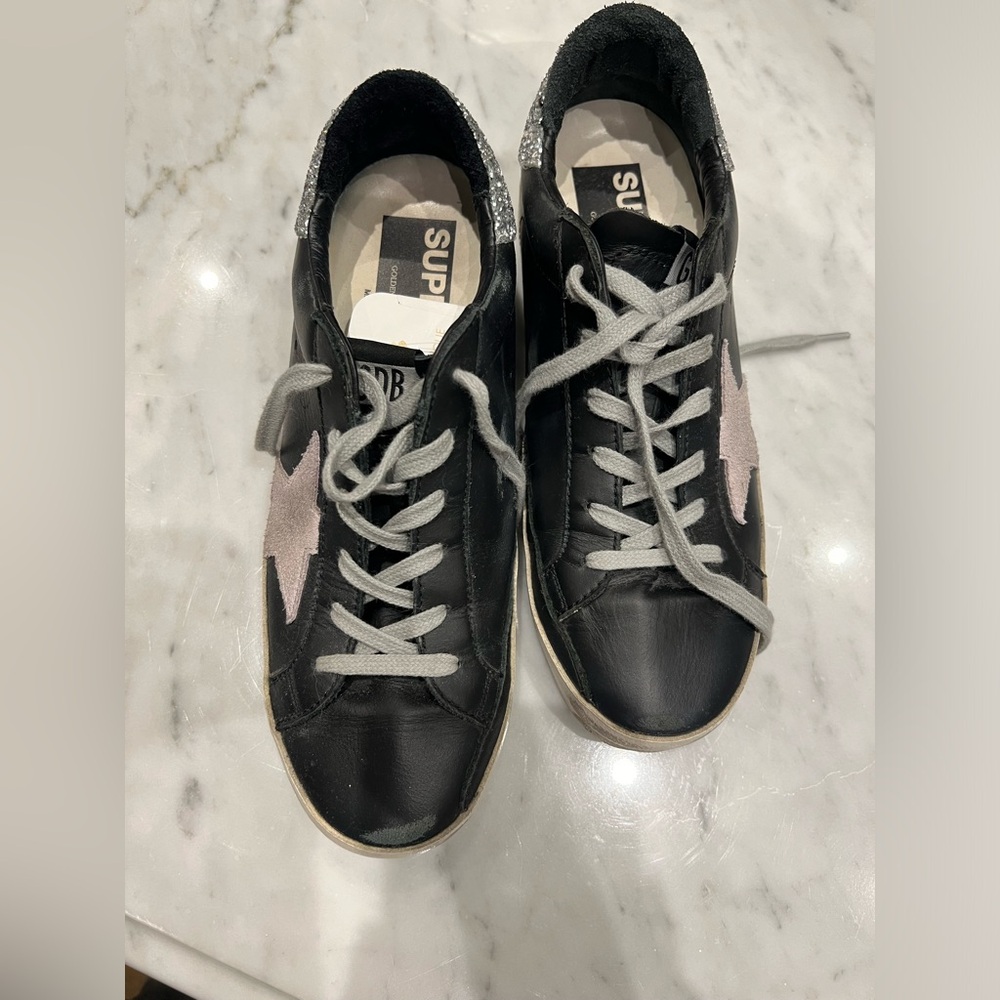 Authentic Golden Goose sneakers.
